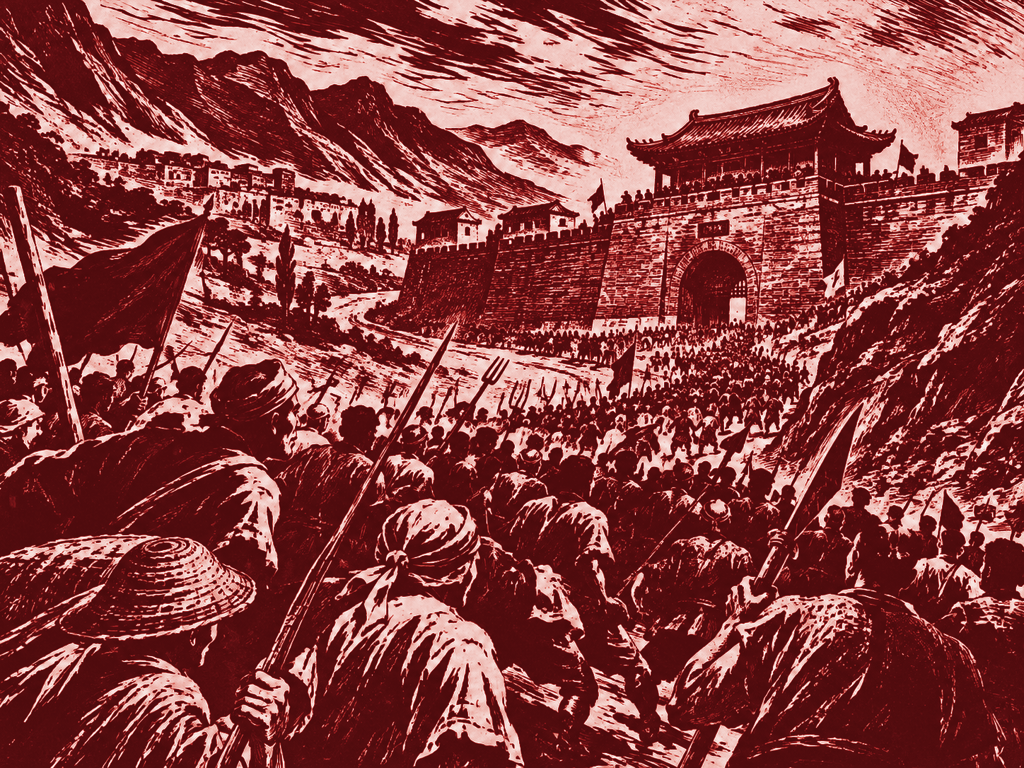 1923年：四乡农民围城